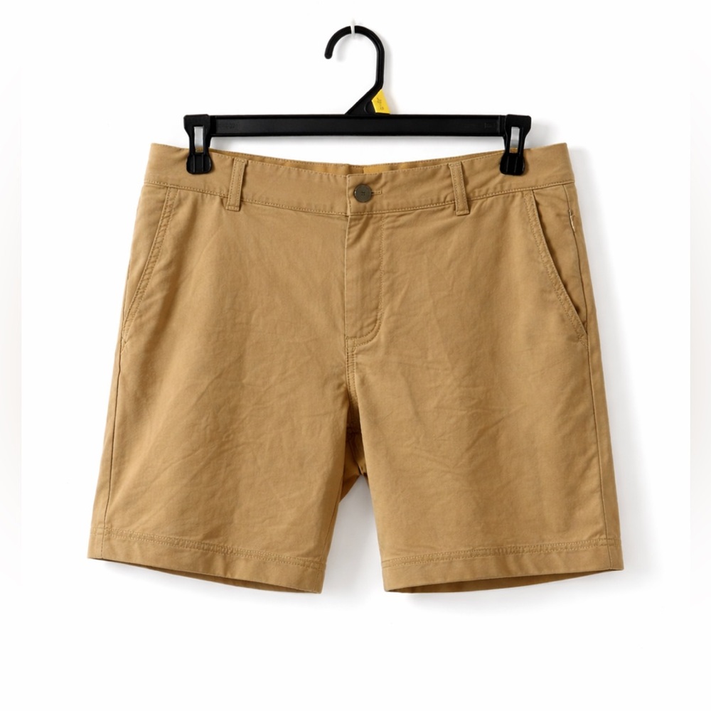 ✨ Avalon Golf Khaki Performance Shorts - Size 32w - Classic Fit